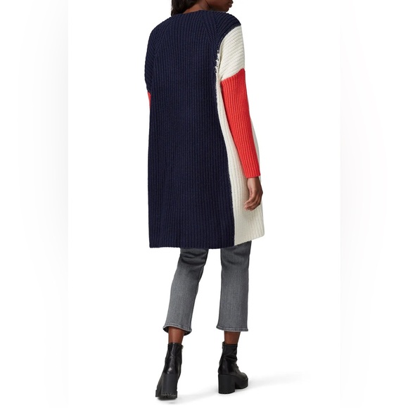 Victor Alfaro Collective  Colorblock Long Cardigan - Picture 6 of 8